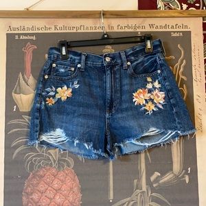 American Eagle Distressed Shorts